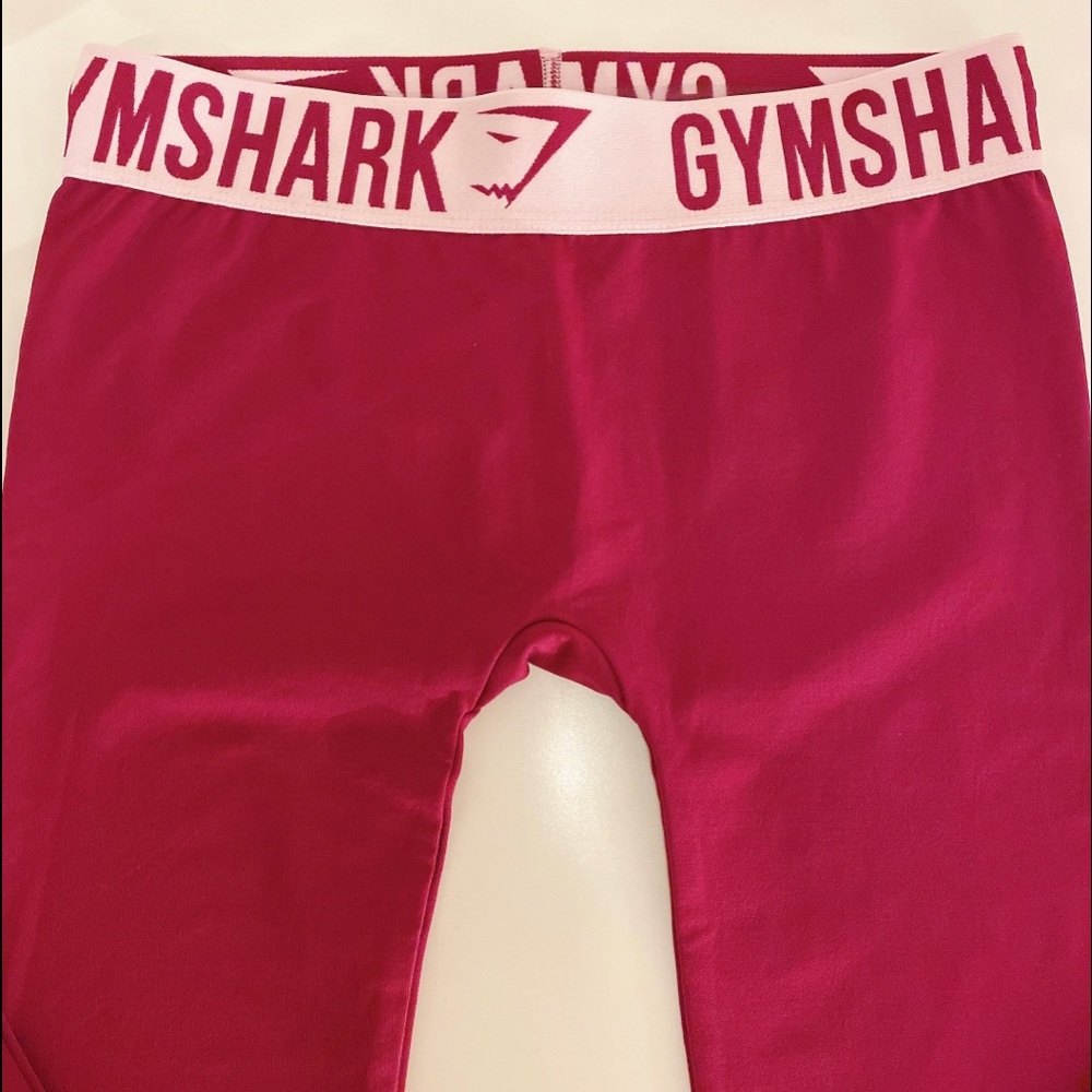 Gymshark Fit Leggings Deep plum/chalk pink
